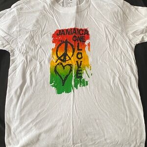 Jamaica One Love Kids Tee - White